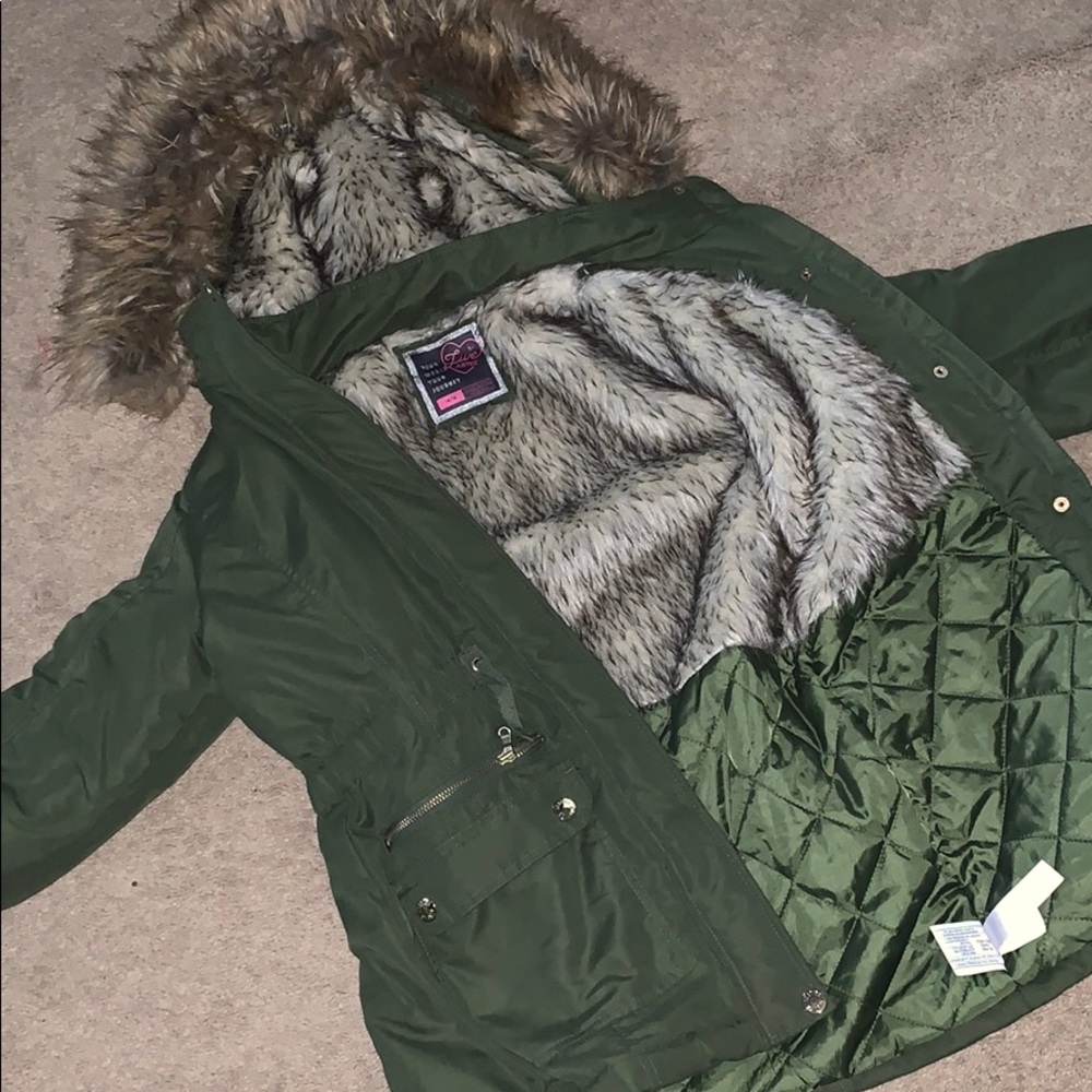 Justice winter coat